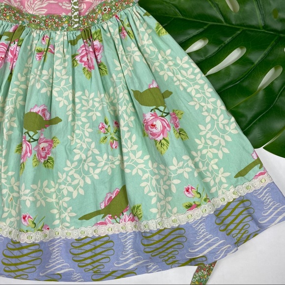 Matilda Jane Platnium Ellie dress Poolside birds - Picture 4 of 7